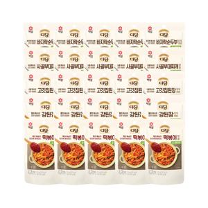 다담 양념 5종세트(순두부찌개5+부대찌개5+된장찌개5+강된장5+떡볶이5)