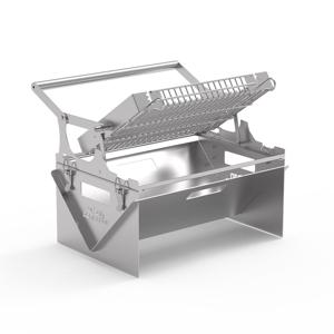 어반콘크리트 캠핑 원터치 그릴 바비큐, 회전 그릴 (2종 세트)