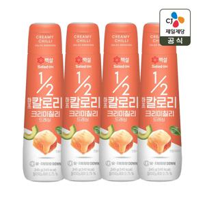 백설 하프칼로리 크리미칠리드레싱 245g x4개