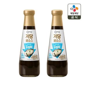 백설 저당 굴소스 350g x2개