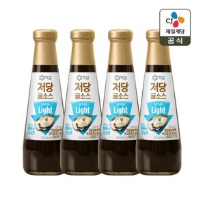 백설 저당 굴소스 350g x4개