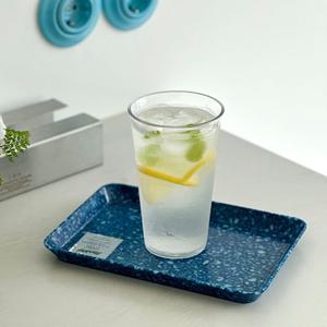 BPA FREE 국내생산 리유저블 다회용 투명 플라스틱 아이스 브이컵 600ml(2개세트)