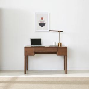 고무나무원목 월넛 1200 편수 책상