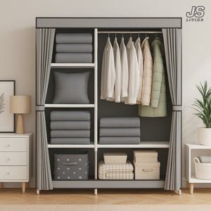 스탠드 드레스룸 옷걸이 행거 4단 미니 코너 시스템 옷장 이불 수납장 키큰 옷장 정리함