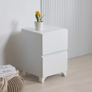 모모라인 라운드 400 틈새 2단 서랍장 2colors