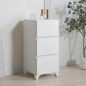 모모라인 라운드 400 틈새 3단 서랍장 2colors