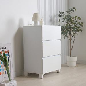 모모라인 라운드 600 3단 서랍장 2colors