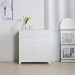 모모라인 라운드 800 3단 서랍장 2colors