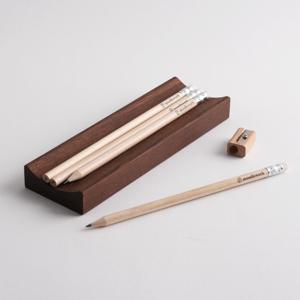 원목 펜트레이 펜꽂이 접시형 연필 꽂이 연필 펜 접시 우드 나무
