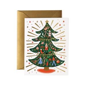 Nutcracker Tree Card 크리스마스 카드