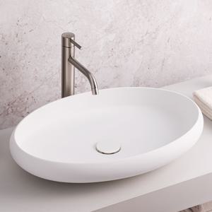 플로마 액상아크릴 세면대 무광 탑볼세면기 NU8088