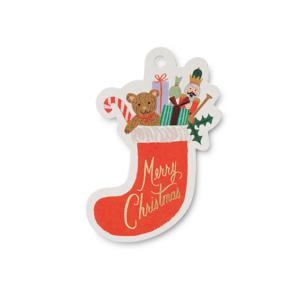 Nutcracker Stocking 크리스마스 기프트 택