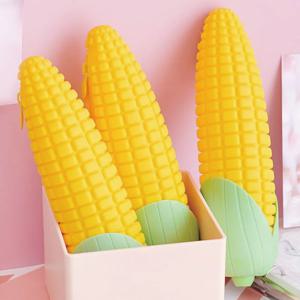 실리콘 옥수수 펜슬케이스