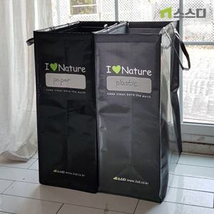 대용량 재활용 분리수거함 타포린백