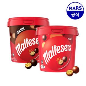 몰티져스 밀크/다크 버켓 465g