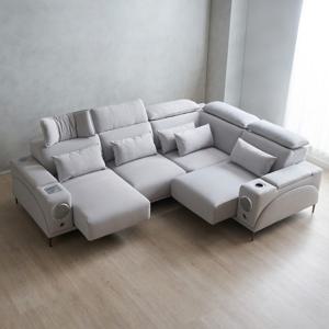 미노 모션소파 전동 리클라이너 5인용 코너형 패브릭 고급형 (콘솔박스 제외)