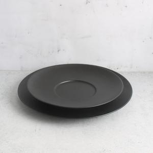 BARALEE 바라리 무광도자기 블랙 퓨전양식접시 (2size) B044A