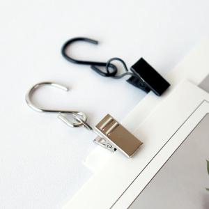 다용도 걸이 커튼 사진 엽서 소품 고정 미니 S자 후크 고무장갑 수세미 고리 집게