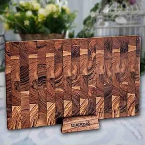 레인트리 엔드 그레인 원목도마(거치대 포함)