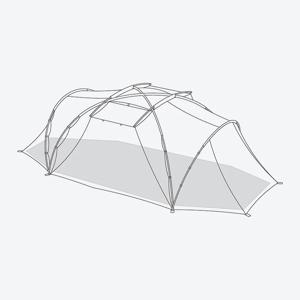 에이치쉑 3.5P 풋프린트 / 블랙