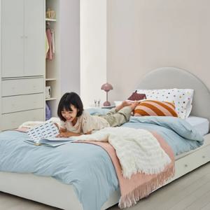 샘키즈 보나 패브릭헤드 침대 SS 서랍형