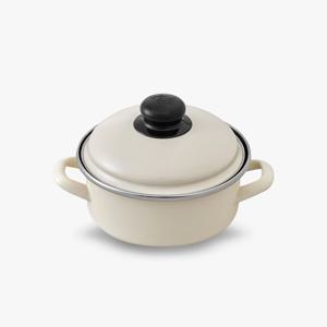 [리퍼] 크림하모니 IH 인덕션 법랑 양수냄비 16cm