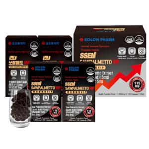 총2박스 쎈 쏘팔메토 VIP 1,000mg x 120캡슐