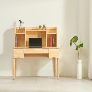 자작나무원목 1200 편수 책상 + 책꽂이