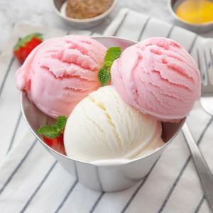 스텐 빙수 그릇 디저트 샐러드 아이스크림 볼 3size