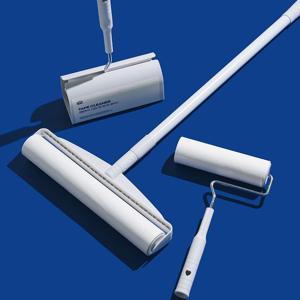 16cm+30cm 스탠드 테이프 클리너 돌돌이 (헤드+조절봉+리필 각3개)+홀더증정