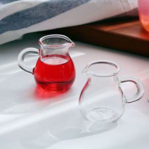 내열유리 샤인 모네 밀크저그  1 + 1 세트 / 샷잔 크리머 시럽잔