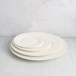 BARALEE 바라리 무광도자기 화이트 양식접시 (4size) W001A