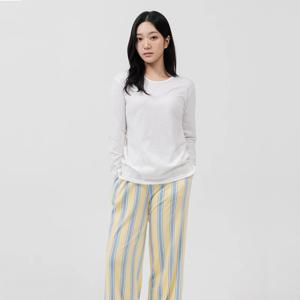 WHP5761 여자 밍크 스판 기모 잠옷 실내복 하의