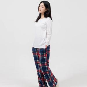 WHP4862 여자 밍크 스판 기모 잠옷 실내복 하의