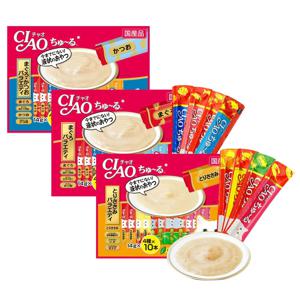 CIAO 츄르 고양이 파우치 간식 40P 3종