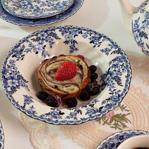 존슨브라더스 세라믹 플레이트 식기 8인치 얕은볼 (CRD0009)