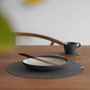 라운드 티코스터&테이블매트(2컬러) 컵받침 홈카페 원형 주방용품 소품 플레이팅 홈스토랑