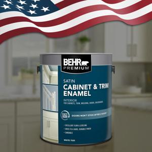 캐비닛 페인트 새틴광 4L (싱크대/방문/문틀)