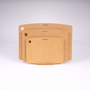 데일리 우드 원목 압축 도마 내추럴 플랫 논슬립 3종 세트