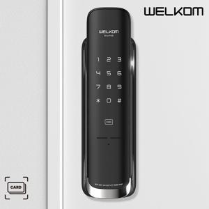 SWING 스윙 스마트 무타공 푸시풀도어락 (자가설치)