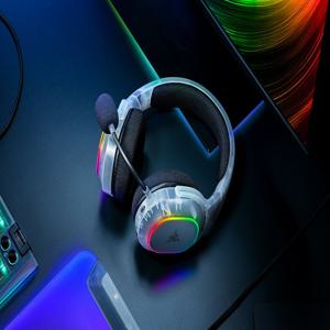 레이저코리아 바라쿠다 X 크로마 팬텀 화이트 에디션 무선 게이밍 헤드셋