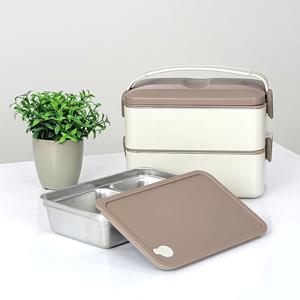 스테인리스 2단 도시락통 전자레인지 가능 수능 직장인