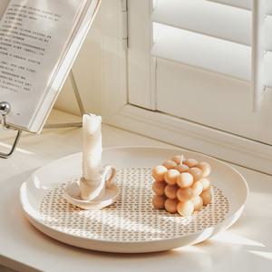 물빠짐 주방 식기 건조 트레이 원형 쟁반 설거지 건조 선반 건조대