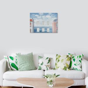 13W마그리트-깨어있는 상태 / 캔버스천 우드보드 가벼운 원목 명화액자