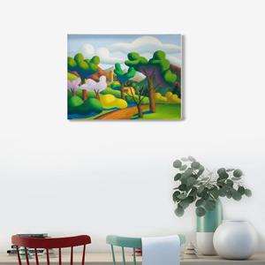 431W살보-라 발/ 캔버스천 우드보드 가벼운 원목 명화액자  모던풍경