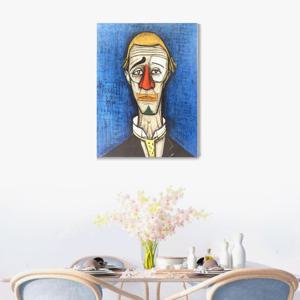 708W베르나르 뷔페-삐에로 /캔버스천 우드보드 가벼운 원목 명화액자