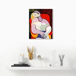 14W피카소의 꿈 /캔버스천 우드보드 가벼운 원목 명화액자