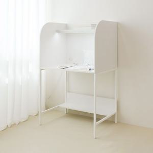 티케 철제 1인독서실책상 기본형 812 토노 LED스탠드 포함