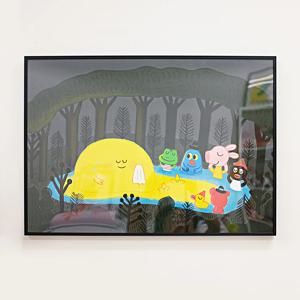 SUMMER FOREST 일러스트 아트포스터 (013)