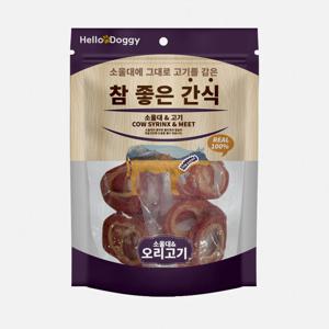 강아지보양식 반려견간식 소울대 오리고기 80g